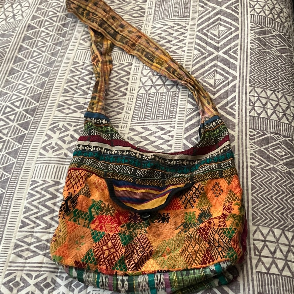 Multicolor Bohemian Shoulder Bag